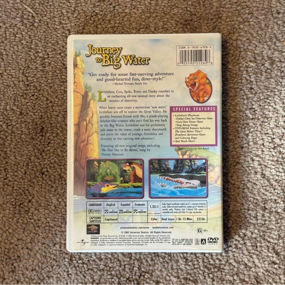 The Land Before Time: Journey to Big Water DVD - Picture 3 of 4
